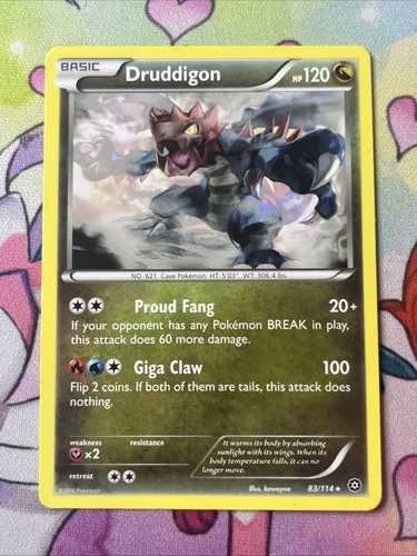 Druddigon 114 lp - druddigon, steam