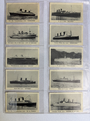 Carte sigarette murrays 1939 - murrays,
