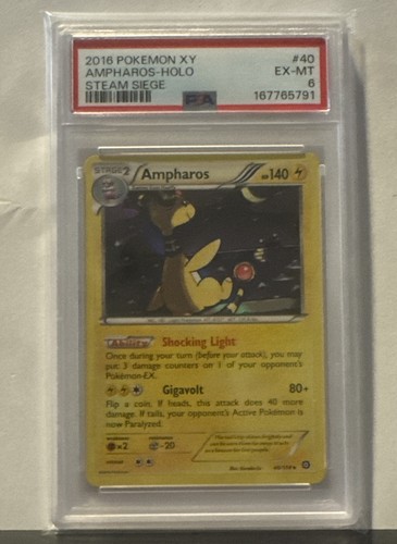 Ampharos 114 steam - ampharos, xy