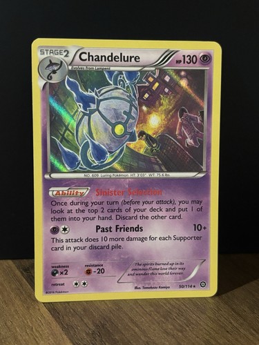 Chandelure holo rare - chandelure,