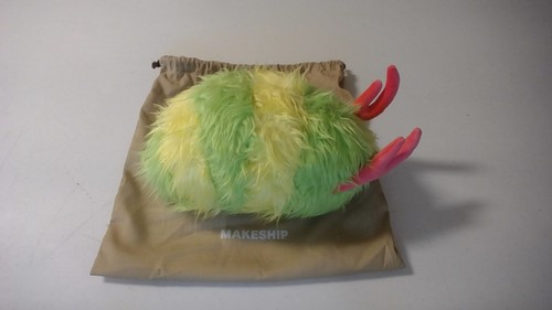 Green louse peluche uccidi - green,