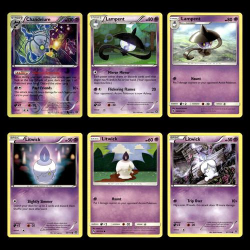 Chandelure steam assedio - 50, xy