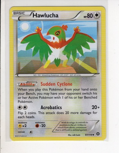 Hawlucha steam seige set - hawlucha,