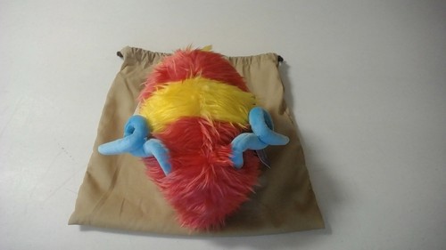 Peluche pidocchio rosso uccidi