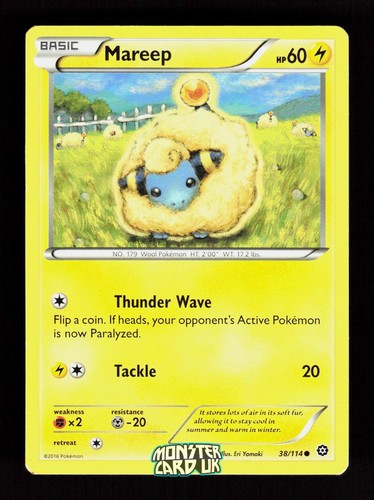 Pokemon mareep 114 steam - mareep, lp