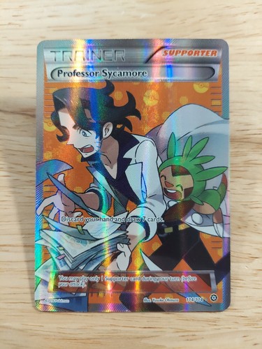 Carta pokemon professor - carta,