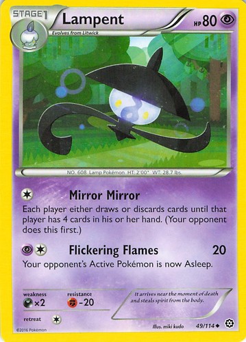 Lampent 114 uncommon - lampent,