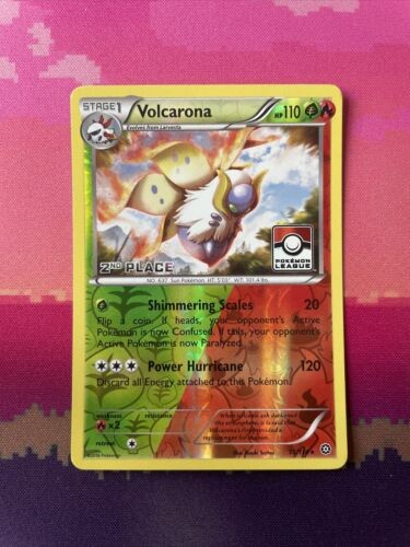 Pokemon card volcarona steam - card,