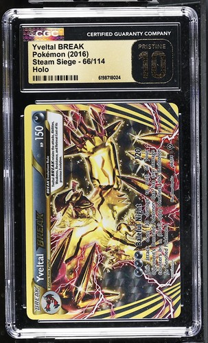 Cgc pristine yveltal - 10,