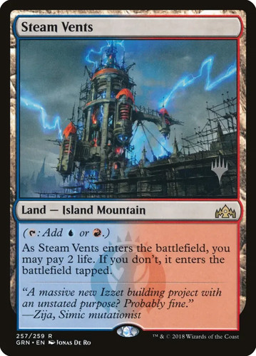 Dual lands list set not - dual,