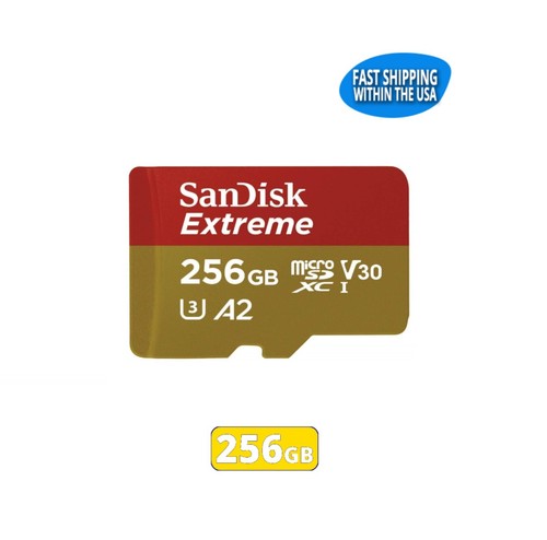 Sandisk 256gb extreme microsd - sandisk,