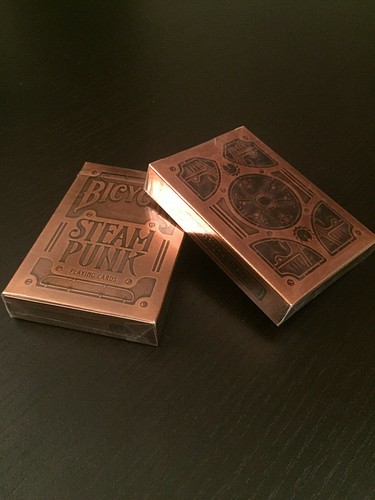 Bicycle bronze steam - bronze, punk