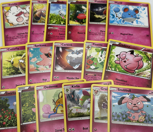 Pokemon fairy type cards - pokemon,