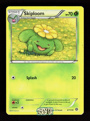 Pokemon skiploom 114 lp - pokemon,