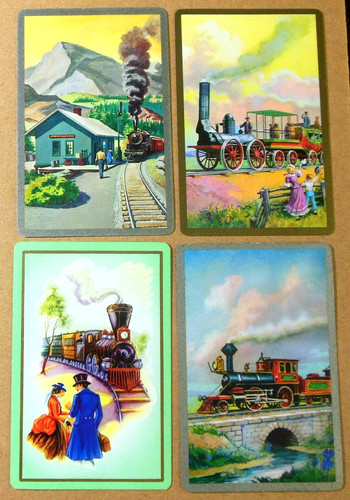 Carte gioco vintage anni - 4,