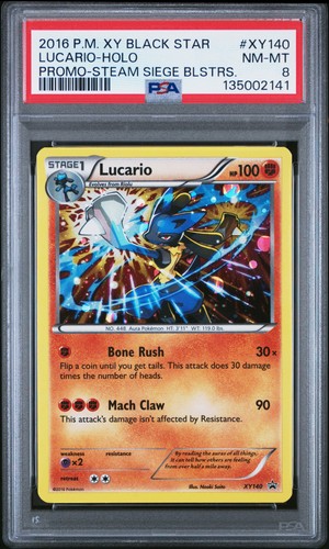 Lucario holo xy140 114 - lucario,