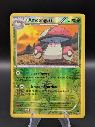 Pokemon amoonguss reverse - pokemon, holo