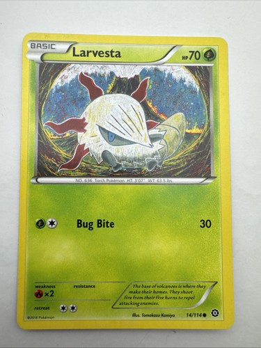 Pokemon larvesta 114 - -,
