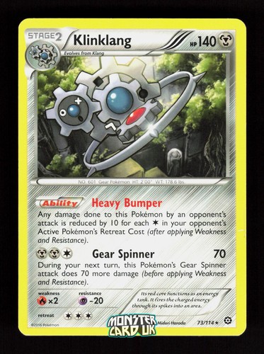 Pokemon klinklang steam - klinklang, (xy